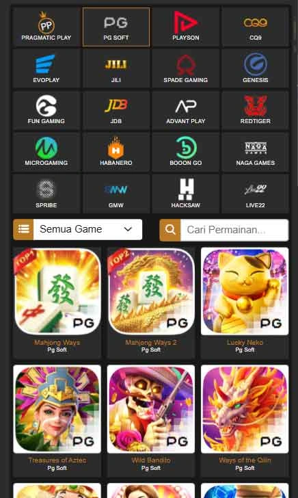 RTP Slot Online Dan Gacor App Pop pilih game